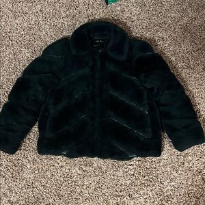 Love Token Dark Green Bomber Jacket